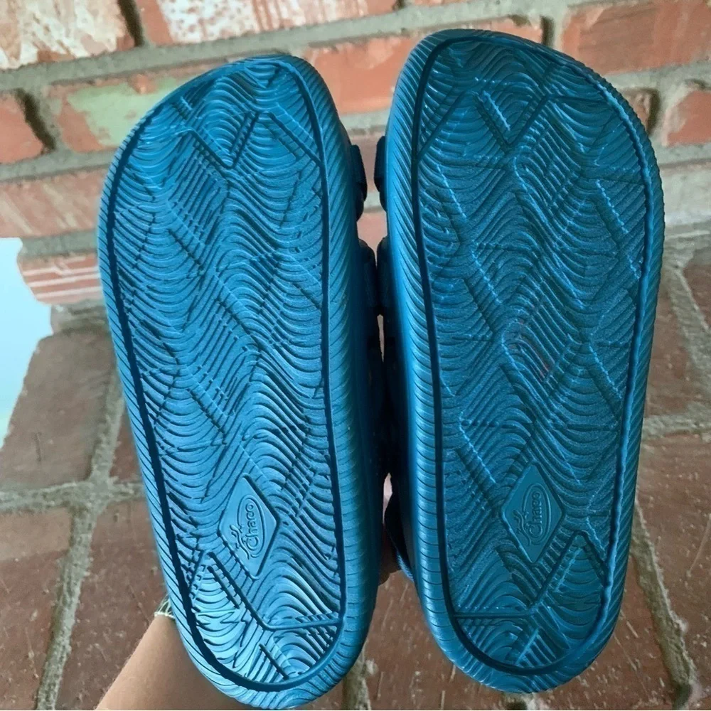 Chaco Kids Chillos Sport Sandal in Blue Sz 4